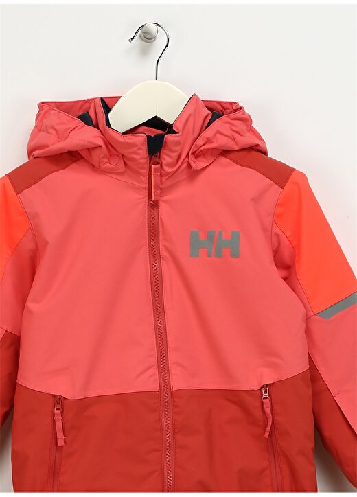 Helly Hansen Kırmızı Erkek Çocuk Kayak Montu HHA.41773 K RIDER 2.0 INS 3