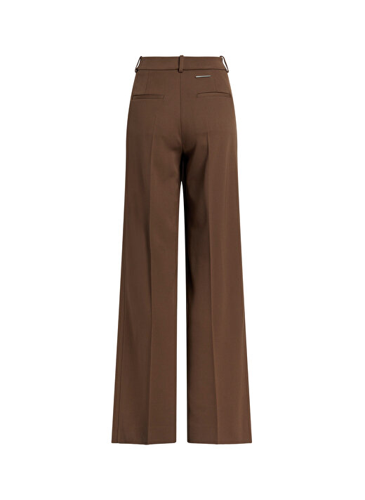Calvin Klein Yüksek Bel Normal Kahve Kadın Pantolon K20K205965GWY 4