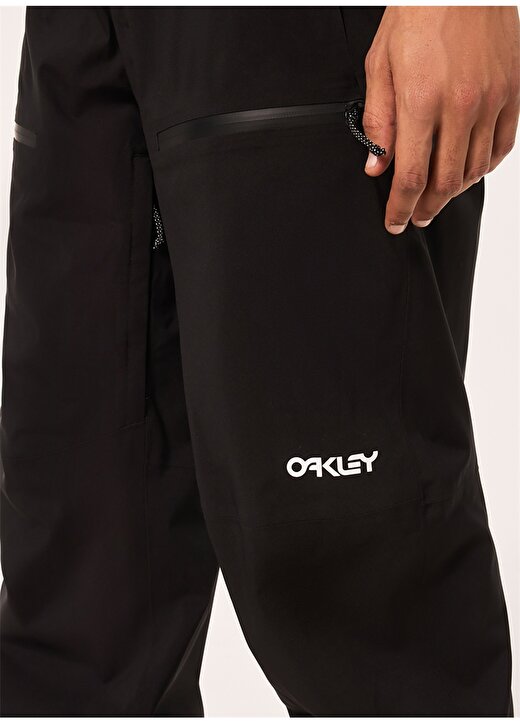 Oakley Siyah Erkek Çizgili Kayak Pantolonu FOA404728 TNP LINED SHELL PANT 2.0 3