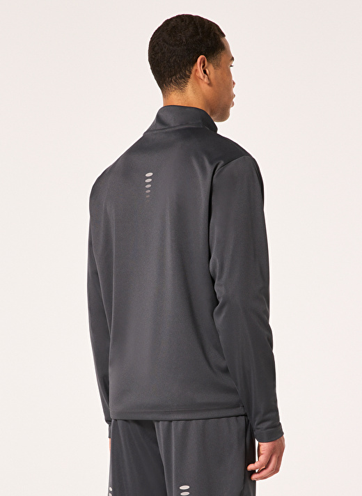 Oakley Gri Erkek Fermuarlı Polar Sweatshırt FOA404792 FOUNDATIONAL 1/4 ZIP   2