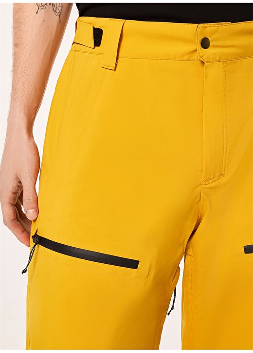 Oakley Sarı Erkek Çizgili Kayak Pantolonu FOA404728 TNP LINED SHELL PANT 2.0 4