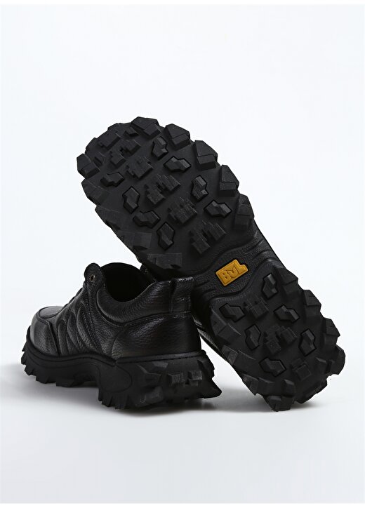 Bulldozer Siyah Erkek Deri Günlük Ayakkabı BUL-240070 4