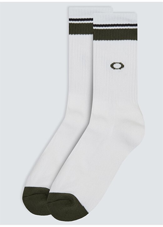 Oakley Erkek Beyaz Çorap FOS900271 ESSENTIAL SOCKS (3 PCS) 1
