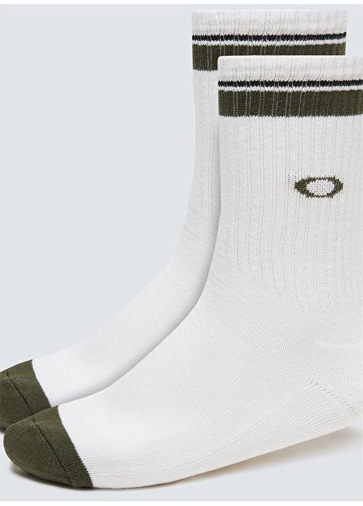 Oakley Erkek Beyaz Çorap FOS900271 ESSENTIAL SOCKS (3 PCS) 2