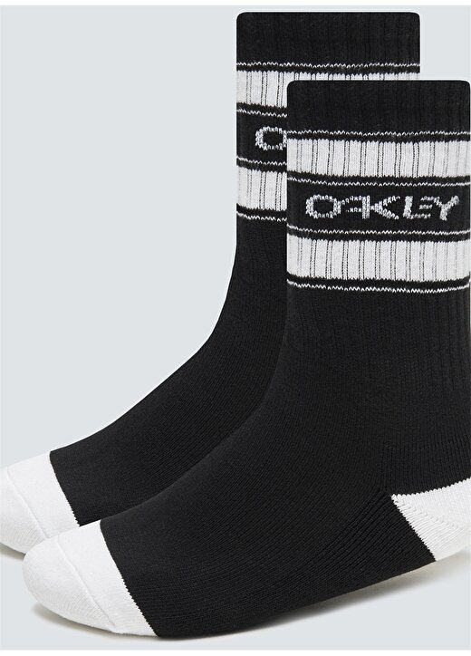 Oakley Siyah Erkek 3Lü Çorap FOS900353 B1B ICON SOCKS (3 PCS) 2