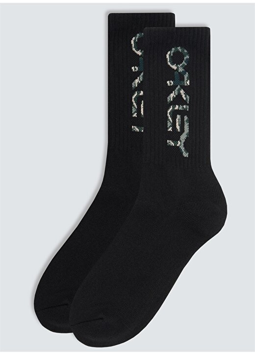 Oakley Siyah Erkek 3Lü Çorap FOS900277 B1B SOCKS 2.0 (3 PCS) 1