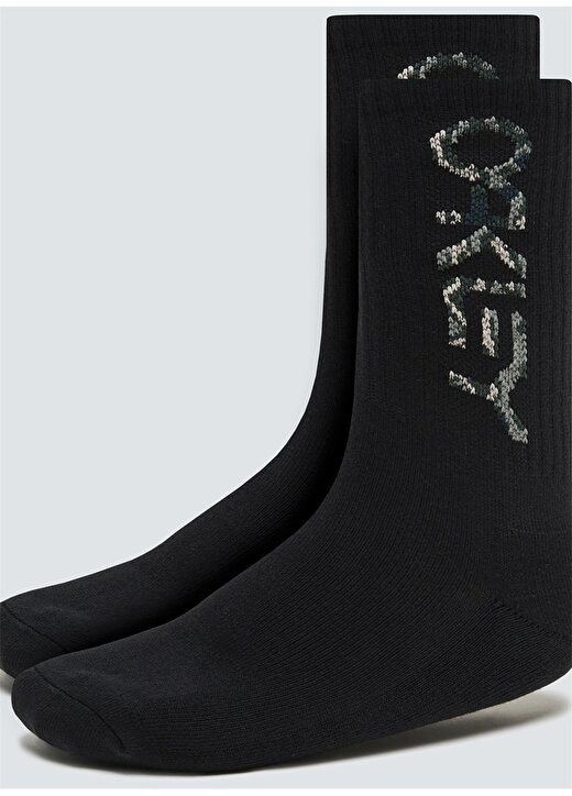 Oakley Siyah Erkek 3Lü Çorap FOS900277 B1B SOCKS 2.0 (3 PCS) 2