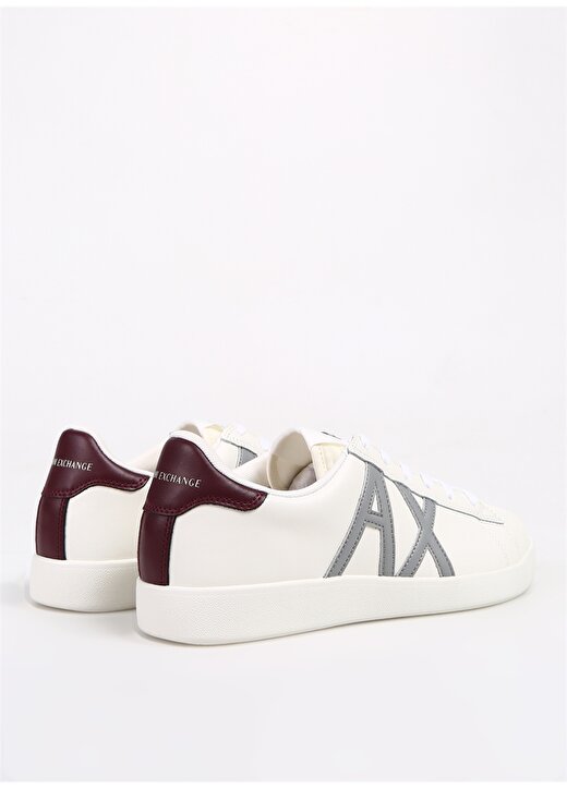 Armani Exchange Beyaz Erkek Deri Sneaker XUX016XCC71 3
