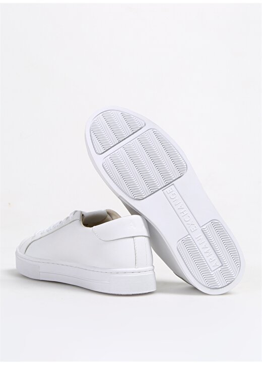 Armani Exchange Beyaz Kadın Deri Sneaker XDX027XCC14A222 4