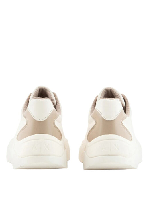 Armani Exchange Kırık Beyaz Kadın Sneaker XDX140XV736S942   3