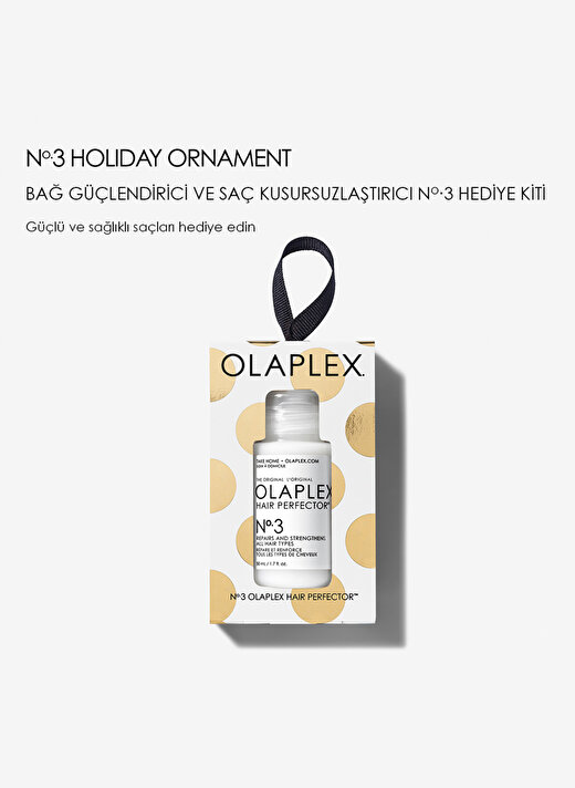 Olaplex No.3 Holiday Ornament Bağ Güçlendirici ve Saç Kusursuzlaştırıcı - 50 ml 4