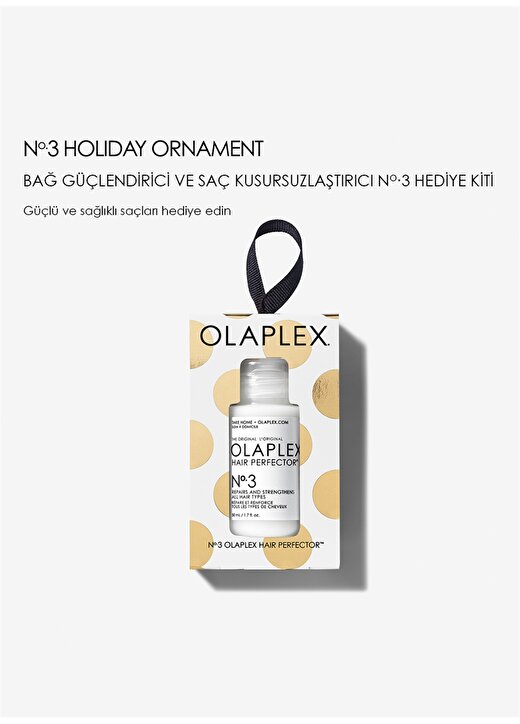 Olaplex No.3 Holiday Ornament Bağ Güçlendirici Ve Saç Kusursuzlaştırıcı - 50 Ml 4