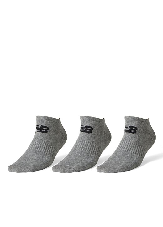 New Balance Gri Unisex 3Lü Çorap ANS3202-AG-NB Lifestyle Socks 1