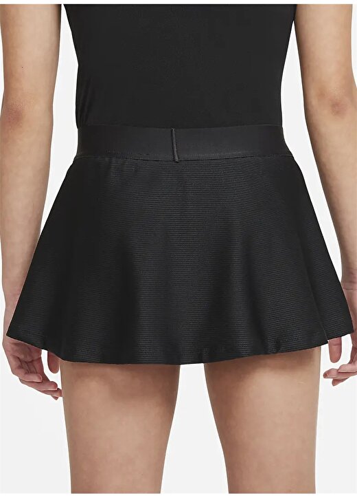 Nike Siyah - Gri - Gümüş Kız Çocuk Tenis Eteği CV7575-010 3
