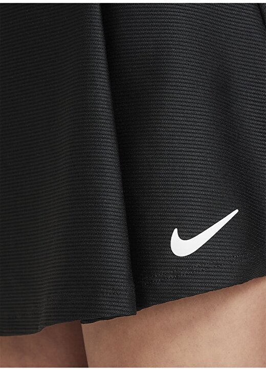 Nike Siyah - Gri - Gümüş Kız Çocuk Tenis Eteği CV7575-010 4