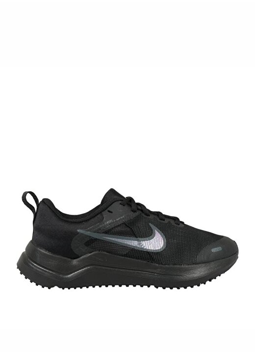 Nike Siyah - Gri - Gümüş Kız Çocuk Yürüyüş Ayakkabısı DM4194-002 NIKE DOWNSHIFTER 12 NN 1