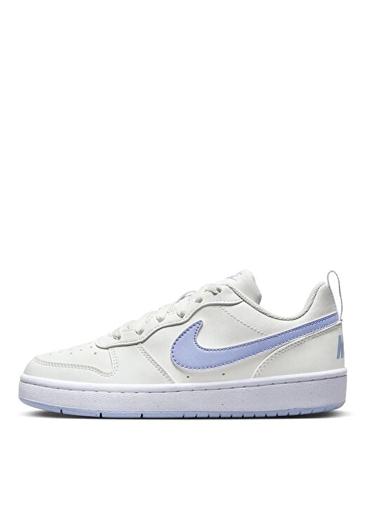 Nike Beyaz Kız Çocuk Yürüyüş Ayakkabısı DV5456-103 COURT BOROUGH LOW GS 2