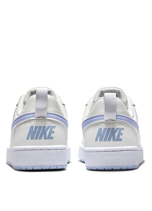 Nike Beyaz Kız Çocuk Yürüyüş Ayakkabısı DV5456-103 COURT BOROUGH LOW GS 4