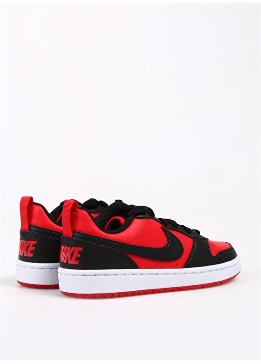 Nike Siyah - Kırmızı Erkek Çocuk Yürüyüş Ayakkabısı DV5456-600 COURT BOROUGH LOW GS 3