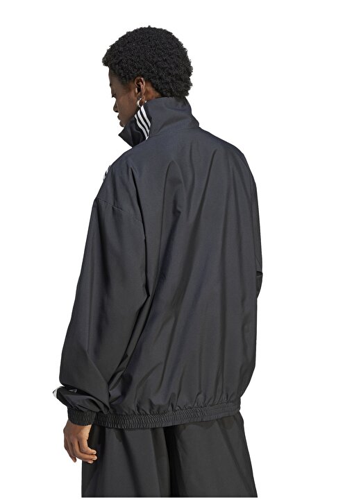 Adidas Siyah Kadın Kapüşon Yaka Zip Ceket IV9339-OVSD TRACK TOP 2