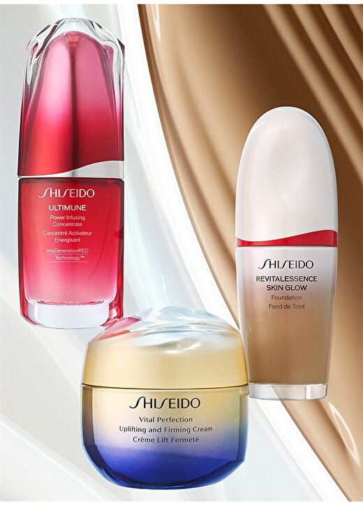 Shiseido Revitalessence Skin Glow 30 Ml Fondöten - 330 Bamboo 4