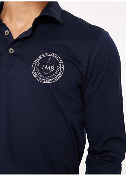 Tombolini Lacivert Erkek Polo T-Shirt 62079190 4