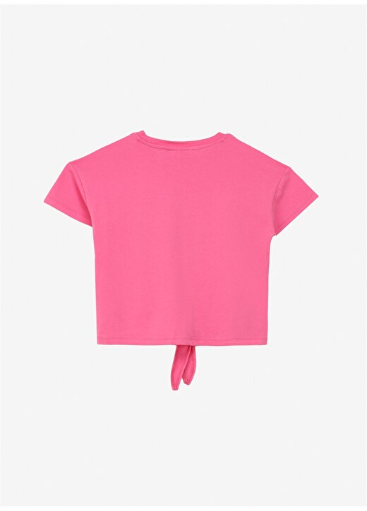 Barbie Baskılı Pembe Kız Çocuk T-Shirt BRB4SG-TST6013 2