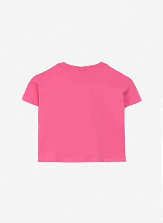 Barbie Taşlı Pembe Kadın T-Shirt BRB4SG-TST6004 2