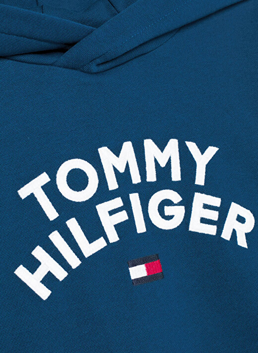 Tommy Hilfiger Baskılı Erkek Çocuk Lacivert Sweatshırt KB0KB08490C3J 3