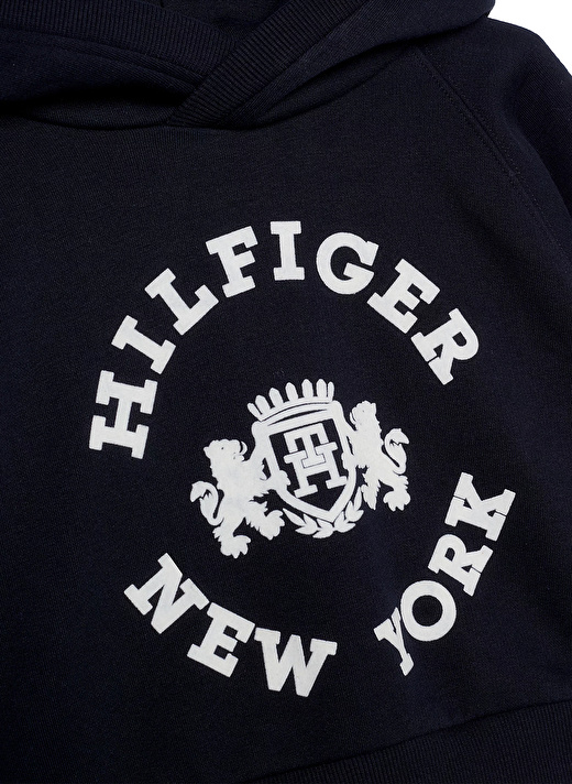 Tommy Hilfiger Baskılı Kız Çocuk Lacivert Sweatshırt KG0KG07579DW5 3