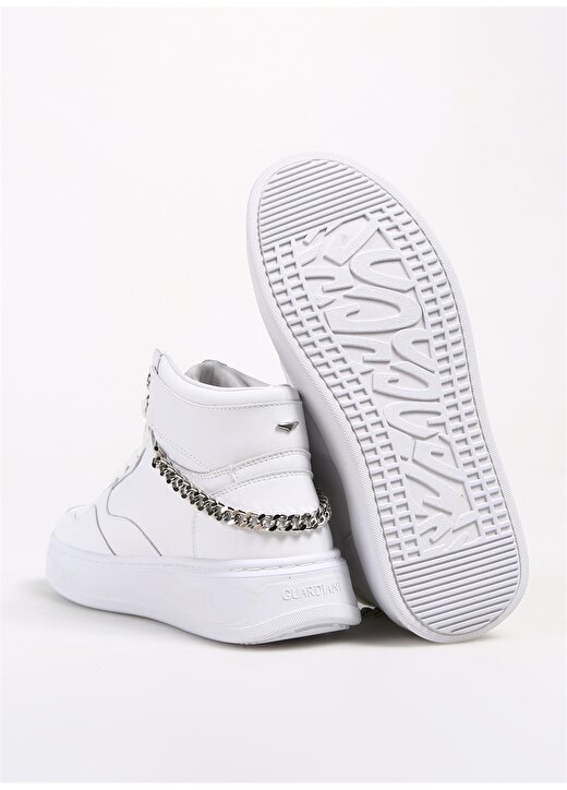 Alberto Guardiani Beyaz Kadın Deri Sneaker NEW ERA 0157 4