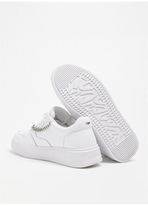 Alberto Guardiani Beyaz Kadın Deri Sneaker NEW ERA 0156 3