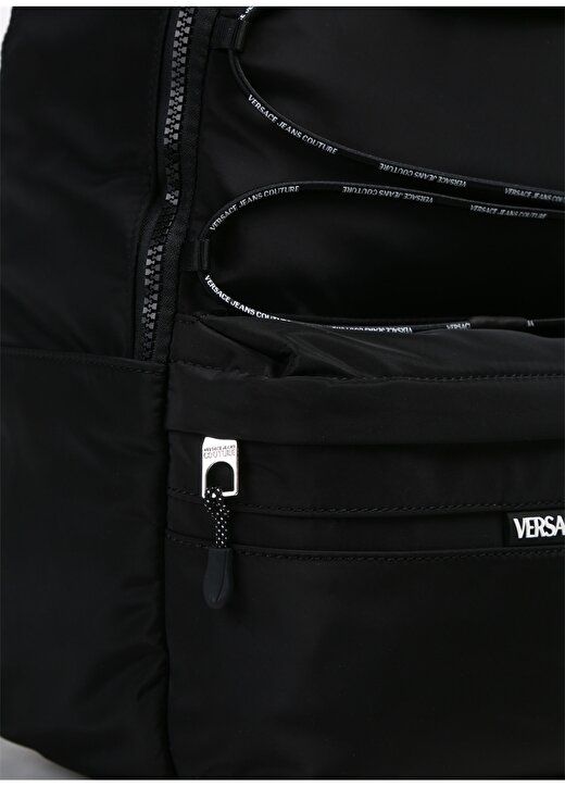 Versace Jeans Couture Siyah Erkek 30X43x15 Cm Sırt Çantası 75YA4B5C 3