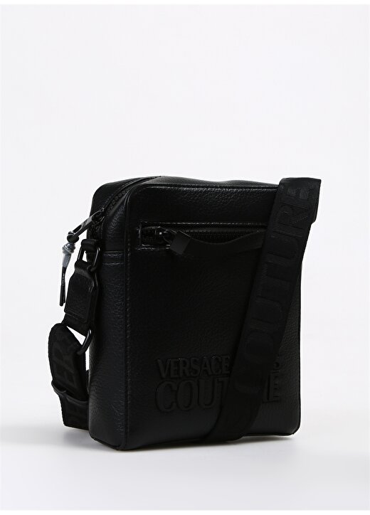 Versace Jeans Couture Siyah Erkek Postacı Çantası 75YA4B75 2