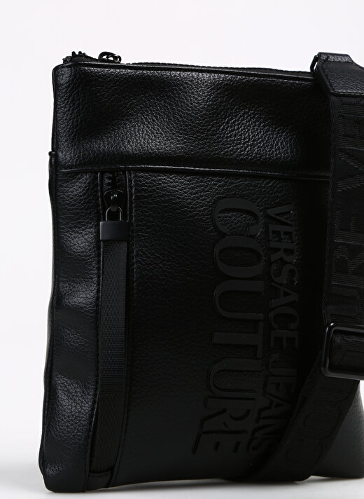 Versace Jeans Couture Siyah Erkek Postacı Çantası 75YA4B73  3