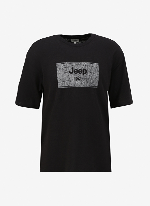 Jeep Siyah Erkek T-Shirt C4SM-TST4647 2