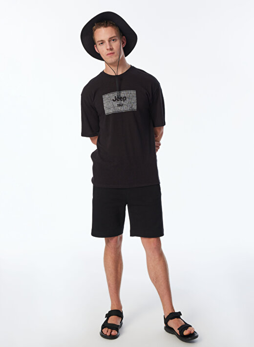 Jeep Siyah Erkek T-Shirt C4SM-TST4647 3