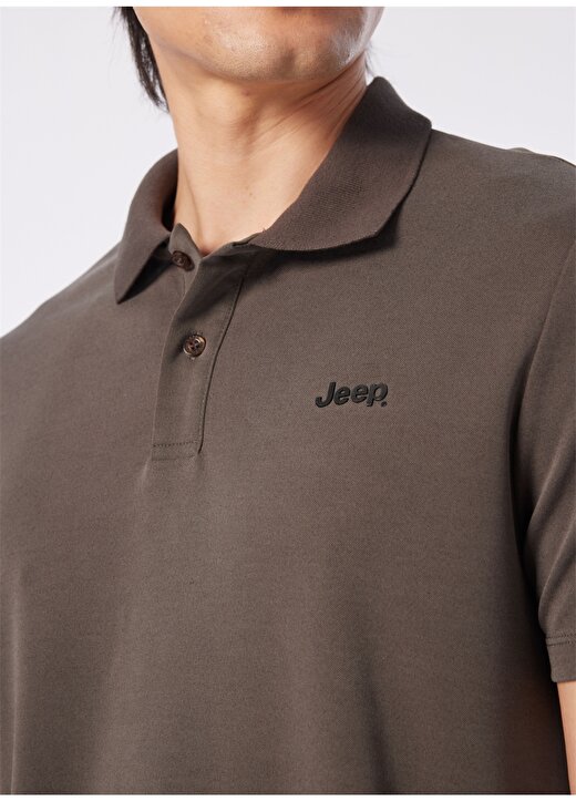 Jeep Haki Erkek Polo T-Shirt C4SM-TST4503 4