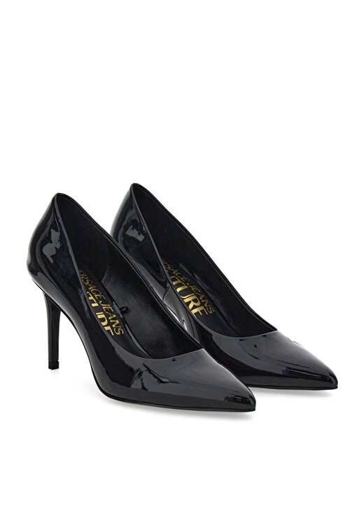 Versace Jeans Couture Siyah Kadın Topuklu Ayakkabı 75VA3S50ZS859899 1