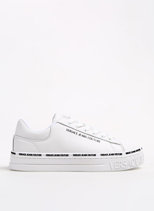 Versace Jeans Couture Beyaz Kadın Deri Sneaker 75VA3SK5ZP315003  1