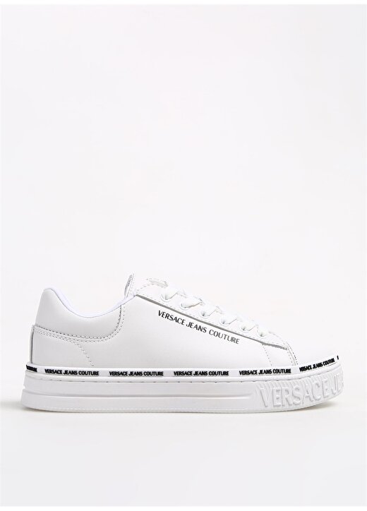 Versace Jeans Couture Beyaz Kadın Deri Sneaker 75VA3SK5ZP315003 1