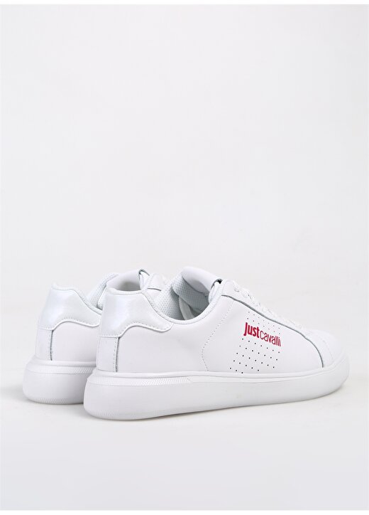Just Cavalli Beyaz Kadın Deri Sneaker 75RA3SB3ZP279003 3