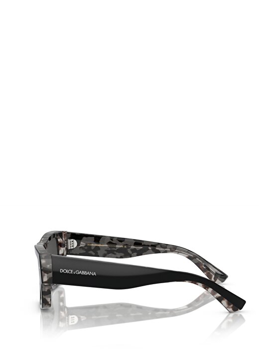 Dolce&Gabbana DG4451 Dikdörtgen Siyah Erkek Güneş Gözlüğü 3