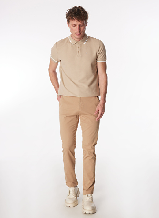 Fabrika Deve Tüyü Erkek Basic Chino Pantolon F4SM-PNT-658   1