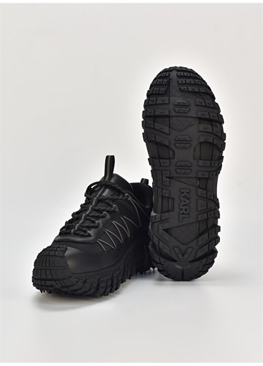 KARL LAGERFELD Siyah Erkek Sneaker K/TRAIL KC Cross Lace Runner 4