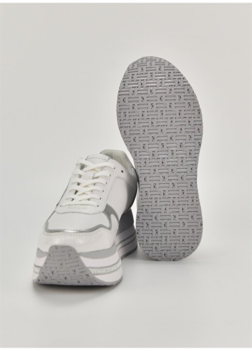 KARL LAGERFELD Beyaz Kadın Sneaker KL64930N311 4