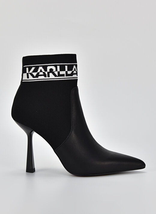 KARL LAGERFELD Siyah Kadın Topuklu Bot KL31353K00  1