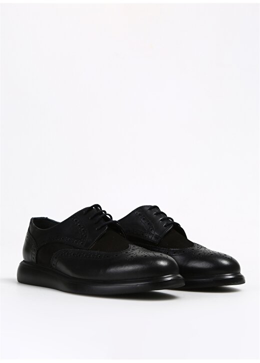 Fabrika Comfort Siyah Erkek Klasik Ayakkabı IVORY-NEW 2