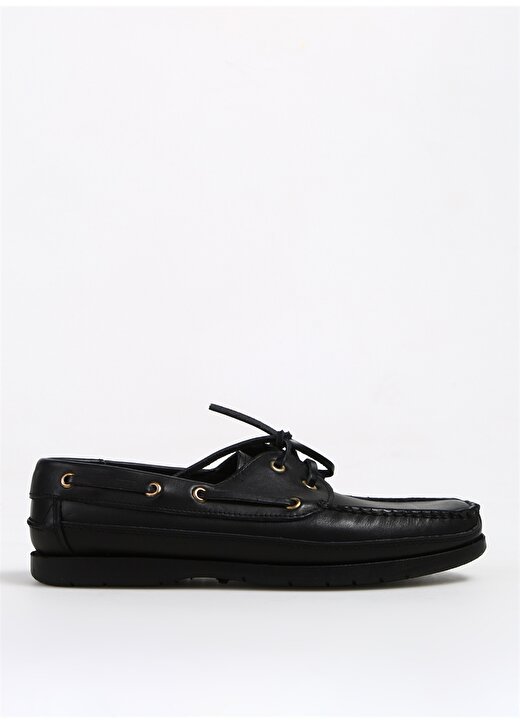 Fabrika Comfort Siyah Erkek Deri Günlük Ayakkabı UPPERT-NEW 1