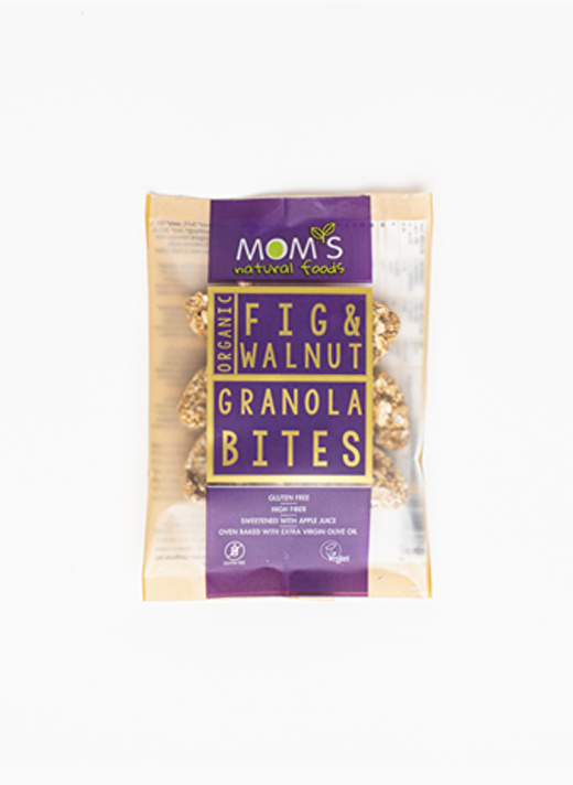 Moms Natural Foods Organik Glutensiz İncir & Ceviz Granola Bites 1